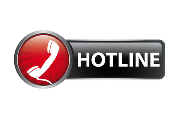 Telefon Hotline Button Vektor 