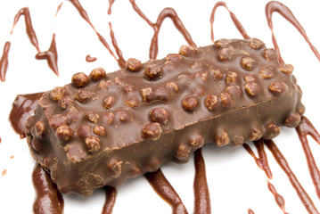 oblea de chocolate