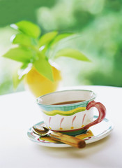 Cup of the table