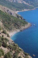 Crimean mountains near Balaklava, Sevastopol