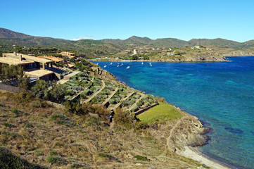 Coastal villa with Mediterranean garden