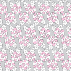 Seamless of flower background pattern , Vector illustration