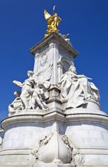 Fototapeta na wymiar Victoria Memorial in London