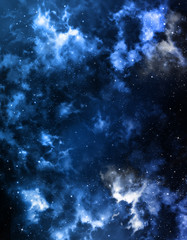 beautiful background of the star sky in the open space