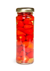 Pickled hot peppers