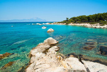 Amazing beach Greece Sarti - 54389170