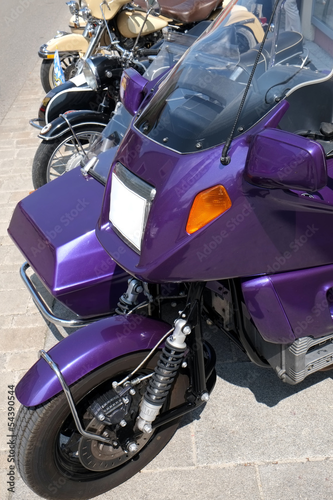 Fototapete Motorräder