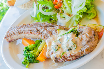 Porkchop steak