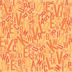 alphabet background