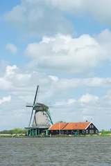 Wall murals Mills Windmills at Dutch Zaanse Schans