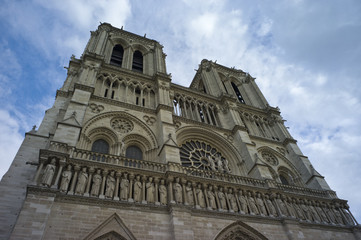 Fototapeta na wymiar Cathedral of Notre Dame Paris