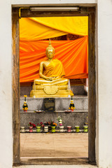 Obraz premium Wat Pra That Prasit Stupa, Nawa, Nakhon Phanom, Thailand