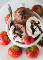 bowl of ice-cream