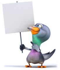 Fun pigeon