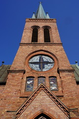 Fototapeta na wymiar St John Kościół Ewangelicki w Dorsten