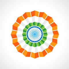 indian flag badge
