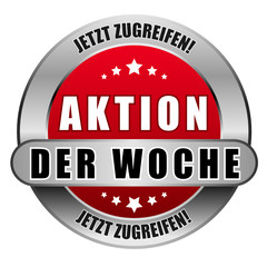 5 Star Button rot AKTION DER WOCHE JZ JZ