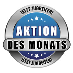 5 Star Button blau AKTION DES MONATS JZ JZ