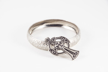 Celtic cross jewelry and bracelet