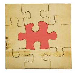 Wooden puzzle