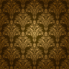 damask seamless floral pattern