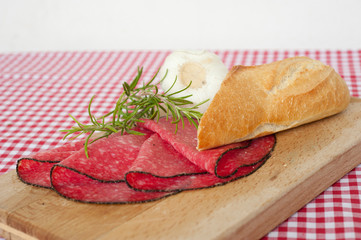 panino con salame