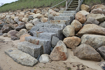 beach staircase