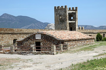 Fototapeta na wymiar Genueńczyków Forteca