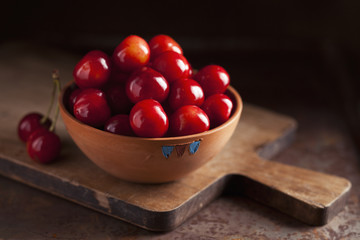 Fresh cherries
