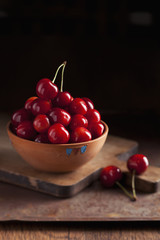 Fresh cherries