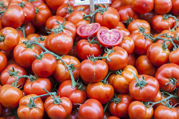 tomatoes, food market
