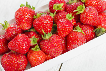 Strawberries - Box of hand picked strawberries. Summer treat!