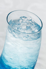 blue cocktail
