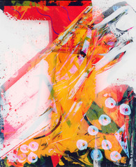 Panele Szklane Podświetlane  Malarstwo abstrakcyjne