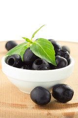 olives and basil