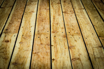 Fine texture of wooden planks