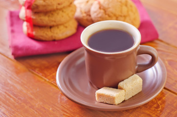 cookies with coffee