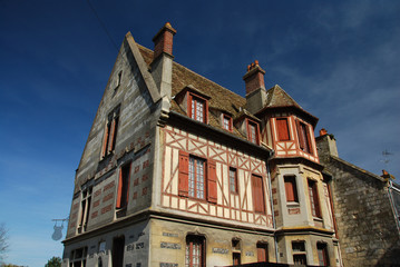 Obraz premium Maison de Honfleur, Normandie