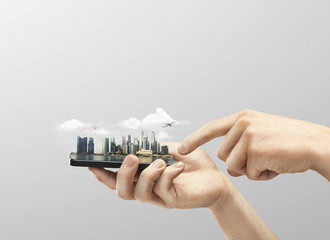 phone with model city