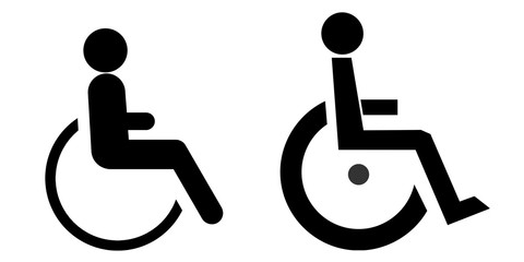 Personnes handicapées en fauteuil roulant