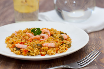 Delicious paella