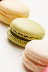 Tasty colorful macaroon