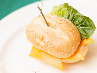 tasty cheeseburger