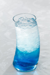 blue cocktail