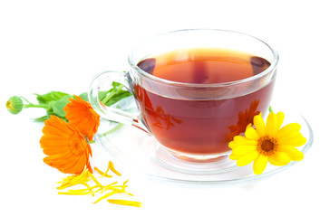 Tea with calendula