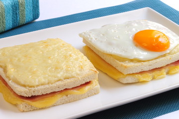 Croque Monsieur et Croque Madame