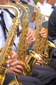 Saxophone background