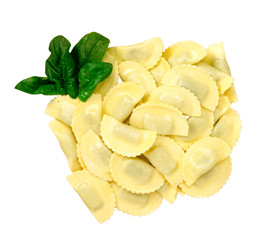 Lunette ripiene di ricotta e spinaci