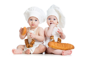 bakers children boy and girl