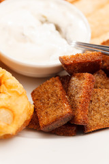 Appetizer in the bar